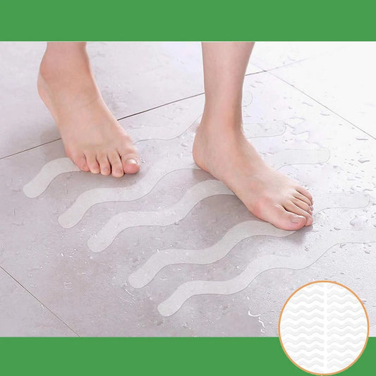 Curved Anti-Slip Shower Strips