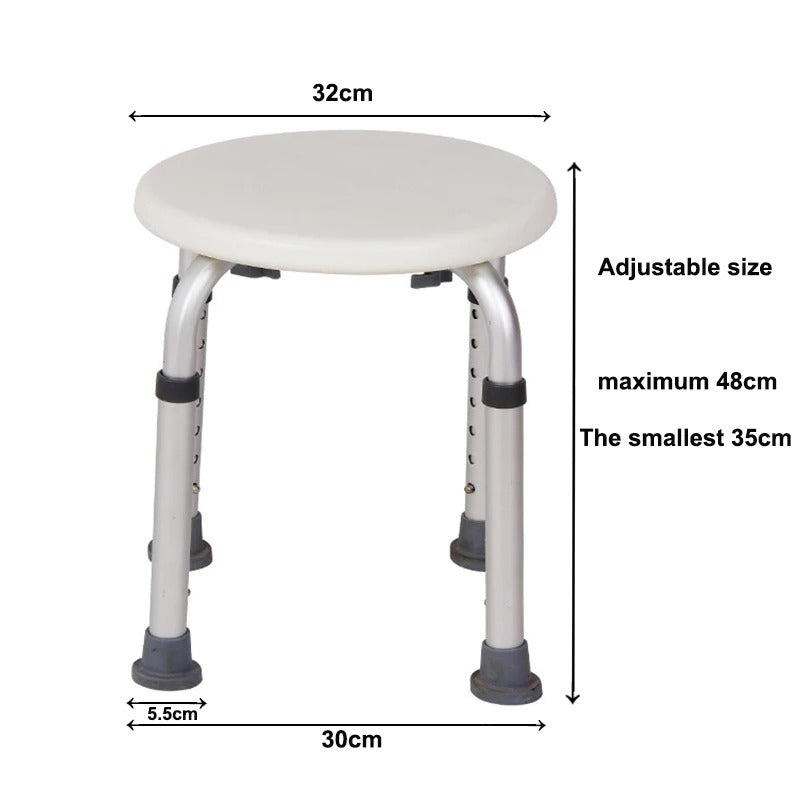 Height Adjustable Bath/Shower Stool - ARK LIBERTY